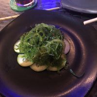 Seaweed salad at Temari Sushi in Willemstad