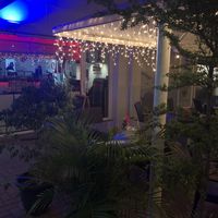 Outside terras at Temari Sushi in Willemstad