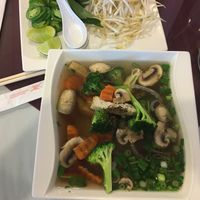 Big bowl of Pho at vPho in Newark