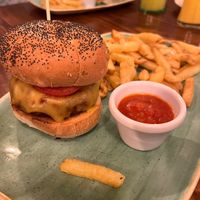 Vegan Beyond Burger  at County Hotel in Peebles