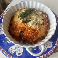 Vegan Lasagna of the Day (Eggplant)  at Cesarina in San Diego