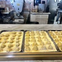 Fresh made raviolis   at Cesarina in San Diego