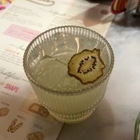 kiwi drink  at Cesarina in San Diego