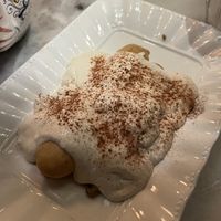 vegan tiramisu (way better than it looks lol)  at Cesarina in San Diego