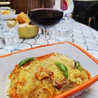 Get the vegan lasagna! at Cesarina in San Diego