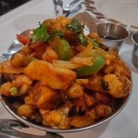 Vegan Vegetable Zalfrezzi at Jewel Of India in San Luis Obispo