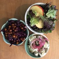 Three salads option  at Dauns in East London