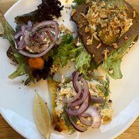 Trio sandwich taster   at Dauns in East London