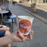 Salted caramel chai  at Dauns in East London