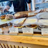 Treats and sandwiches  at Dauns in East London