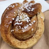 Cinnamon roll  at Dauns in East London