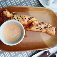 Cheese stick - too good to miss! at Dauns in East London