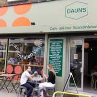 From outside at Dauns in East London