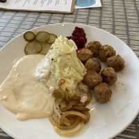 Swedish comfort meal!  at Dauns in East London