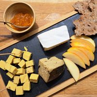 Cheeseboard at Dauns in East London