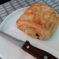 Pan au chocolat at Dauns in East London
