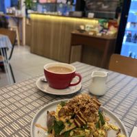 Favourite vegan all day brunch spot!  at Dauns in East London