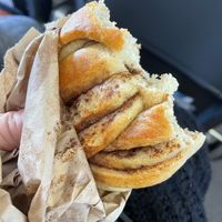 Cinnamon scroll  at Dauns in East London