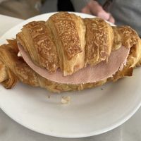 Ham and cheese croissant  at Dauns in East London