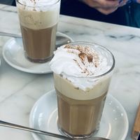 Pumpkin spice lattes  at Dauns in East London