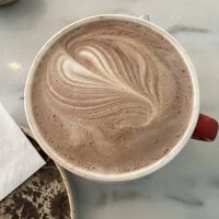 Hot chocolate   at Dauns in East London