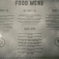 Menu March 2019 at Sundown Social Club in Phnom Penh