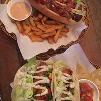 Tofu tacos at Sundown Social Club in Phnom Penh