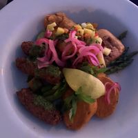 Surf & turf  at Passions on the Beach in Oranjestad