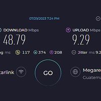 Restaurant Starlink speedtest at Cafe Sabor Cruceño in Santa Cruz La Laguna