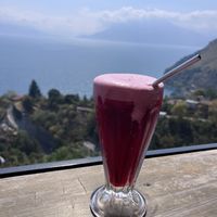 Hibiscus teaa  at Cafe Sabor Cruceño in Santa Cruz La Laguna