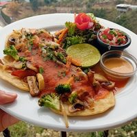 Tacos :( at Cafe Sabor Cruceño in Santa Cruz La Laguna