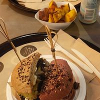 Burgers Tarzan (left front) and Mafalda (right front) at HUG at Turnè in Monza