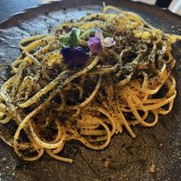 Linguine con bottarga di alghe  at HUG at Turnè in Monza