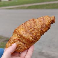 Chocolate croissant at Delivore in Stockholm