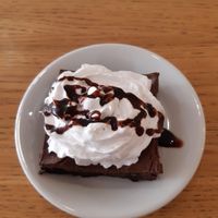 Brownie at Delivore in Stockholm