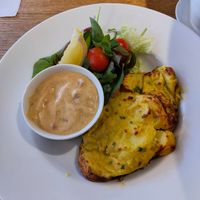 No-Omelette came with a bacon mayonnaise at Delivore in Stockholm