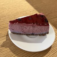 Blueberry cheesecake   at Delivore in Stockholm