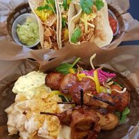 Tacos & BBQ tzay at Delivore in Stockholm