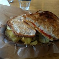 Sandwich at Delivore in Stockholm