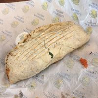 Pumpkin and Spinach pita  at Pita Pit - Point Campus in Dublin