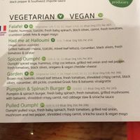 Vegan options  at Pita Pit - Point Campus in Dublin