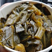 Collard Greens: kinda bland but otherwise ok at Black Bear BBQ in Asheville