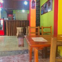 El Sitio inside seating  at El Sitio in Mindo