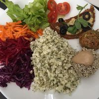 Raw lunch at Taberna do Mundo in Braga