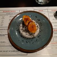 Coconut panna cotta at Hills Dumplings in Helsinki