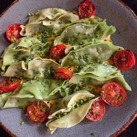Curry Gyoza at Hills Dumplings in Helsinki