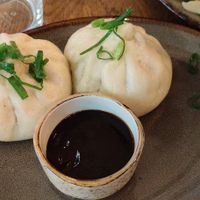 Vegan baos at Hills Dumplings in Helsinki