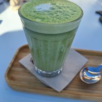 Matcha Latte at MariCastaña in Almeria