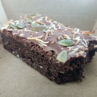 Chocolate Brownie at Wrapture in West End