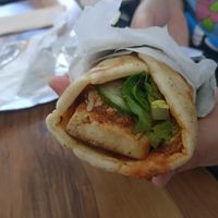 Satay Tofu Wrap at Wrapture in West End